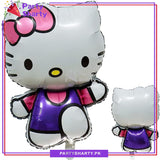 Running Hello Kitty Character Foil Balloons For Birthday Party Decoration and Celebration