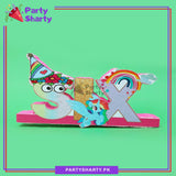 SIX Thermocol Standee For Unicorn Theme Based Sixth Birthday Celebration and Party Decoration