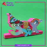 SIX Thermocol Standee For Unicorn Theme Based Sixth Birthday Celebration and Party Decoration