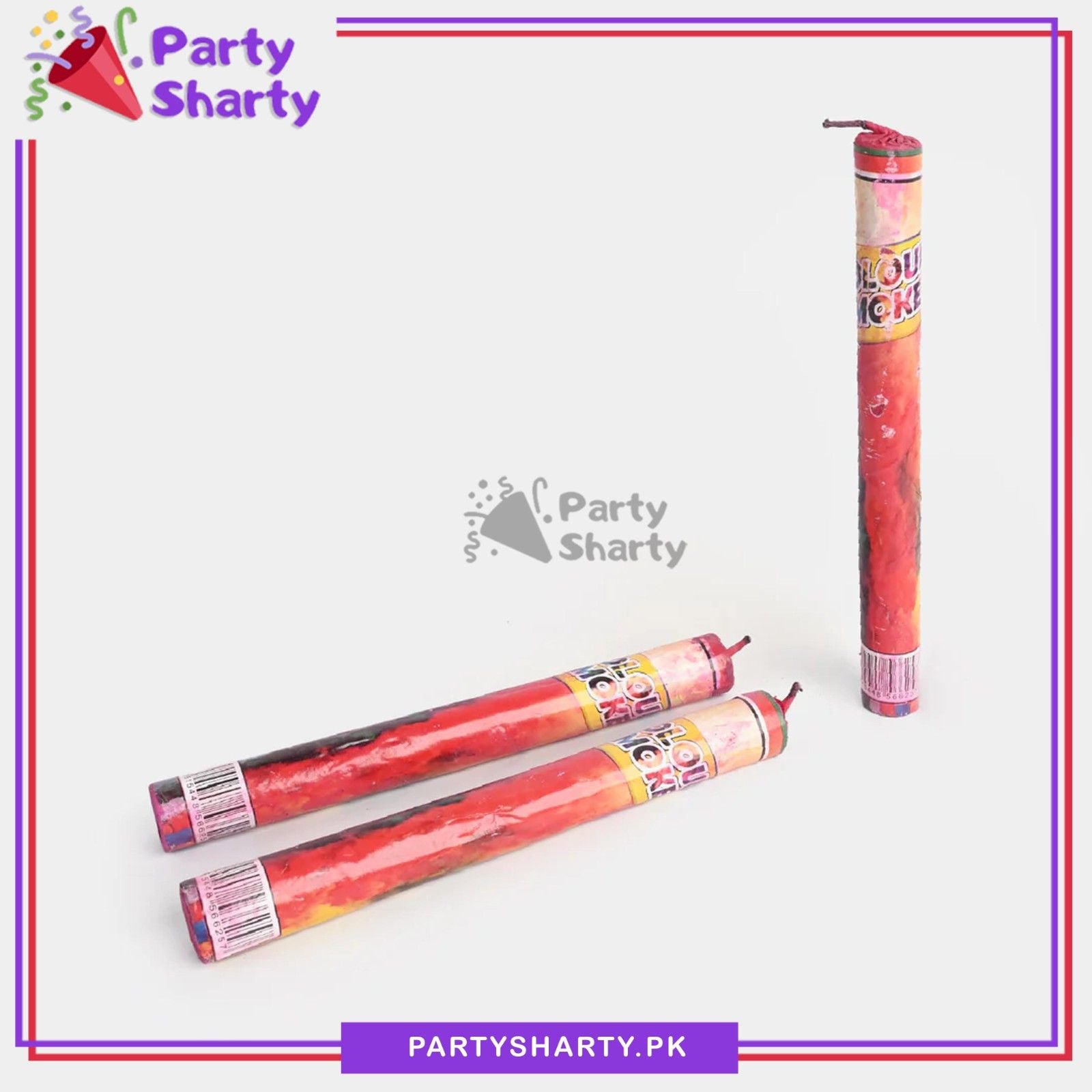 3pcs Jumbo Color Smokes for birthday, Anniversary, Wedding party Decoration & Celebration