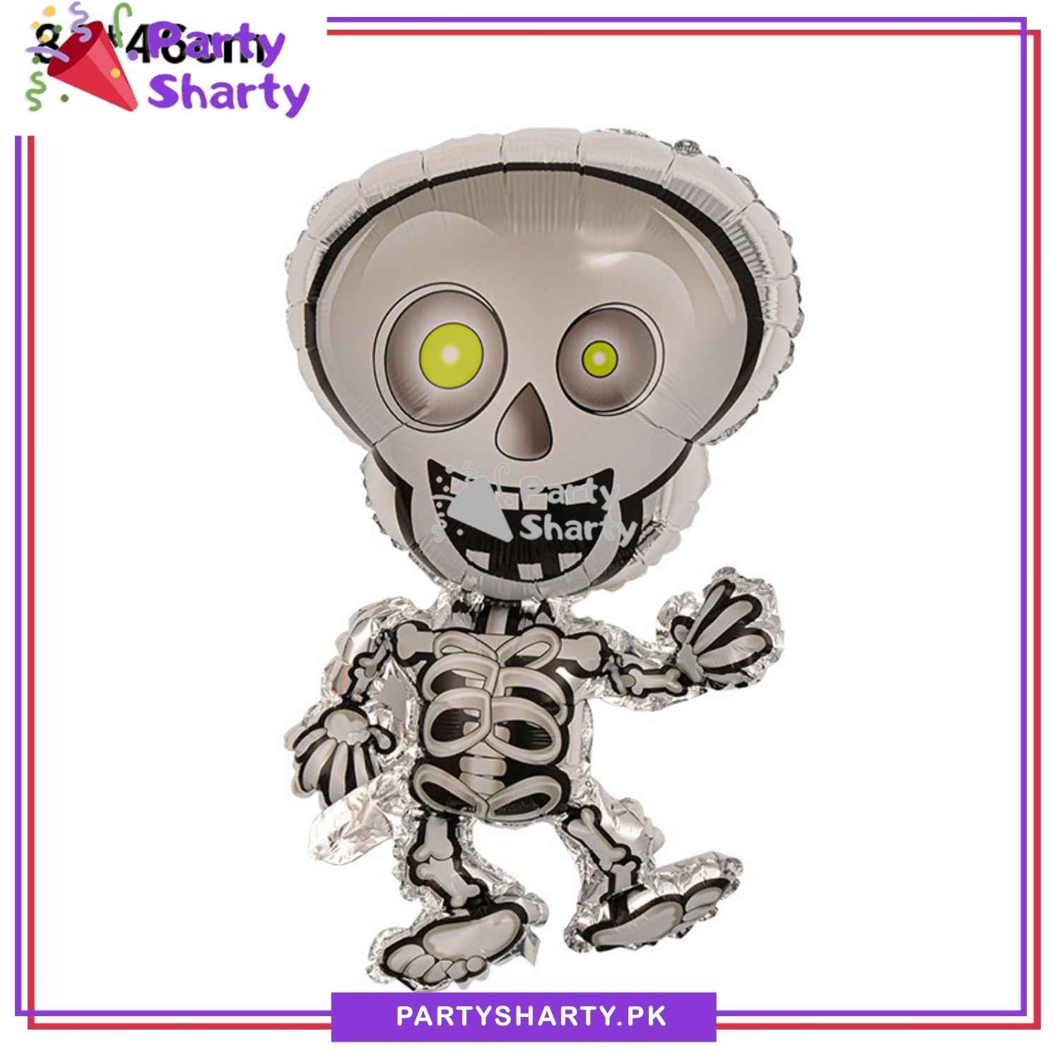 Skeleton Foil Balloons For Halloween Party Decoration and Celebration