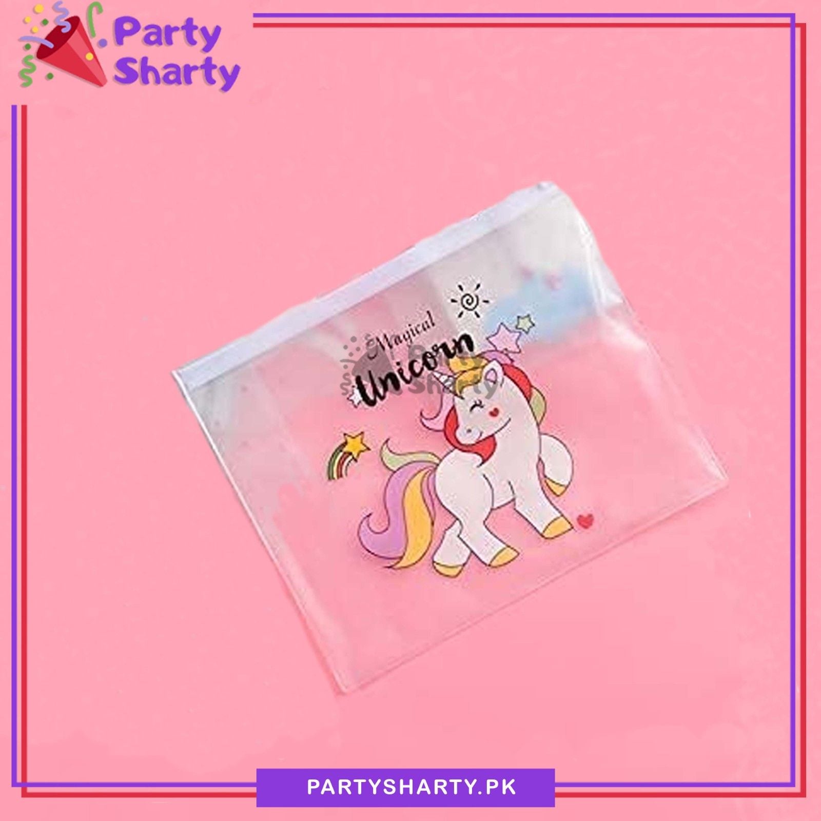 Magical Unicorn Theme Character Pouch for Birthday Gift and School Going Kids