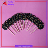 Small Date Fixed Mithai / Cup Cake Toppers For Engagement / Baat Pakki Theme Decoration & Celebration