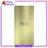 Small Square Shaped Foil Curtains for Party Decoration and Celebration