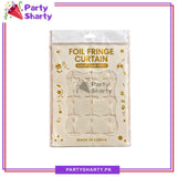 Small Square Shaped Foil Curtains for Party Decoration and Celebration