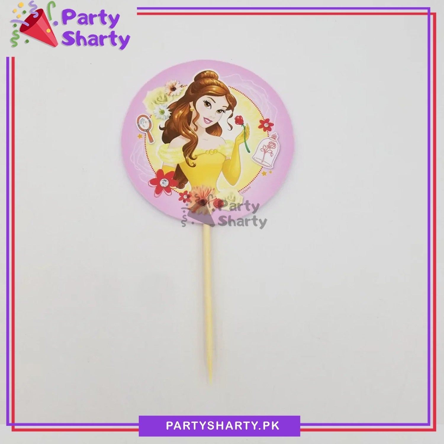 Snow White Theme Cup Cake Topper for Snow White Birthday Theme Party and Decoration