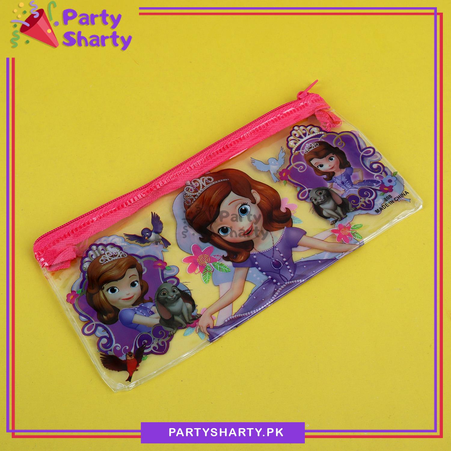 Small Sofia The First Theme Character Pouch for Birthday Gift and School Going Kids
