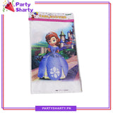 Sofia Theme Party Plastic Table Cover for Sofia Theme Party and Decoration