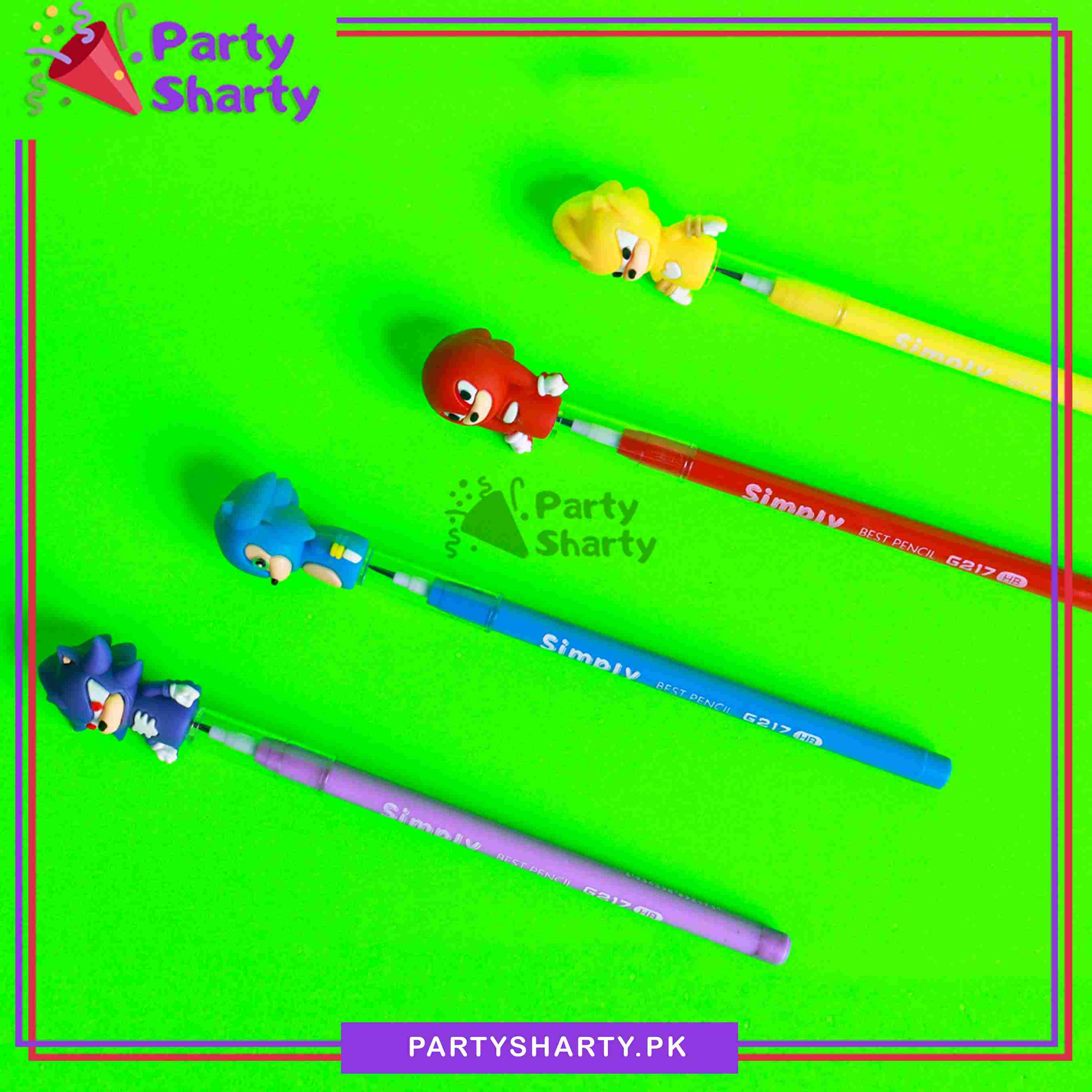 Sonic Theme Bullet Pencil For Kids For Sonic Theme Celebration