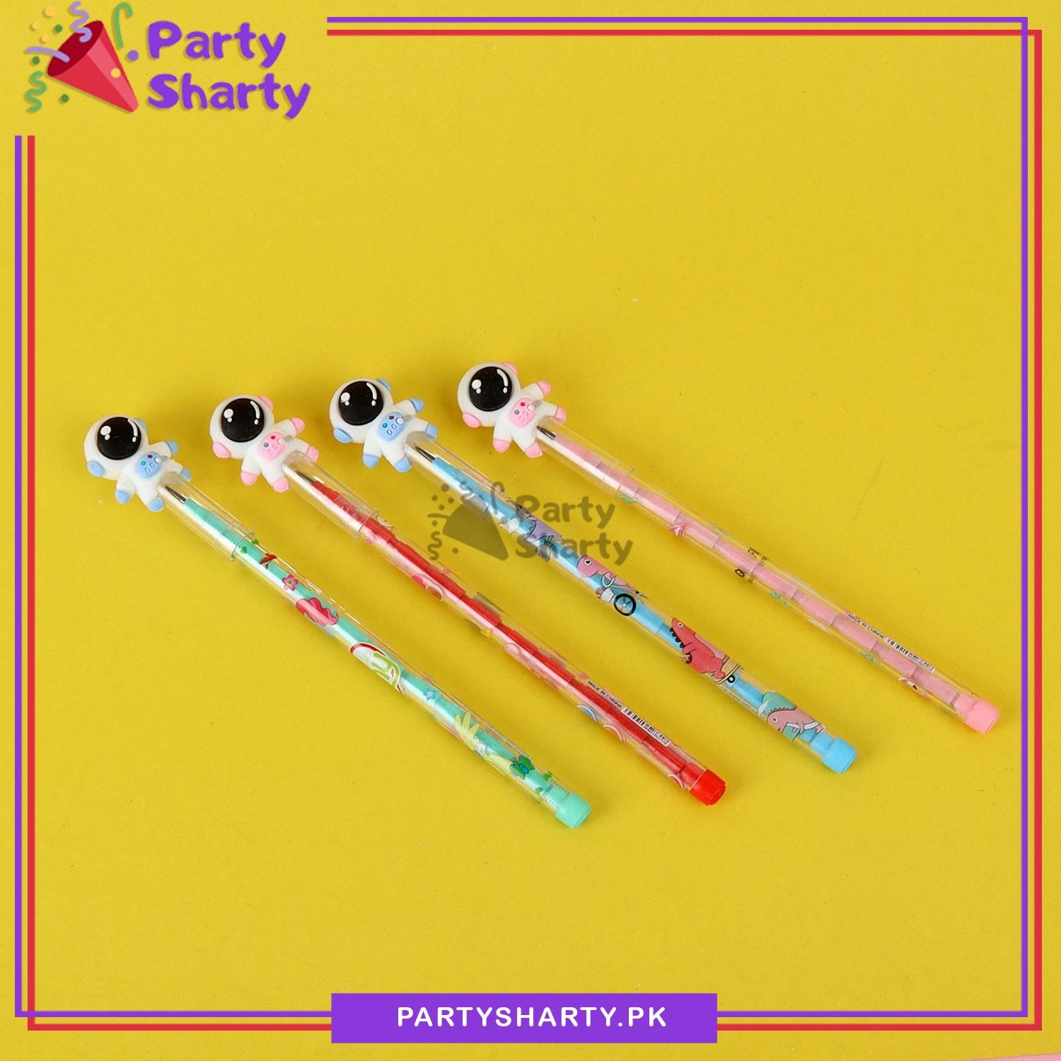 Spaceman Theme Bullet Pencil For Kids For Space Theme Celebration