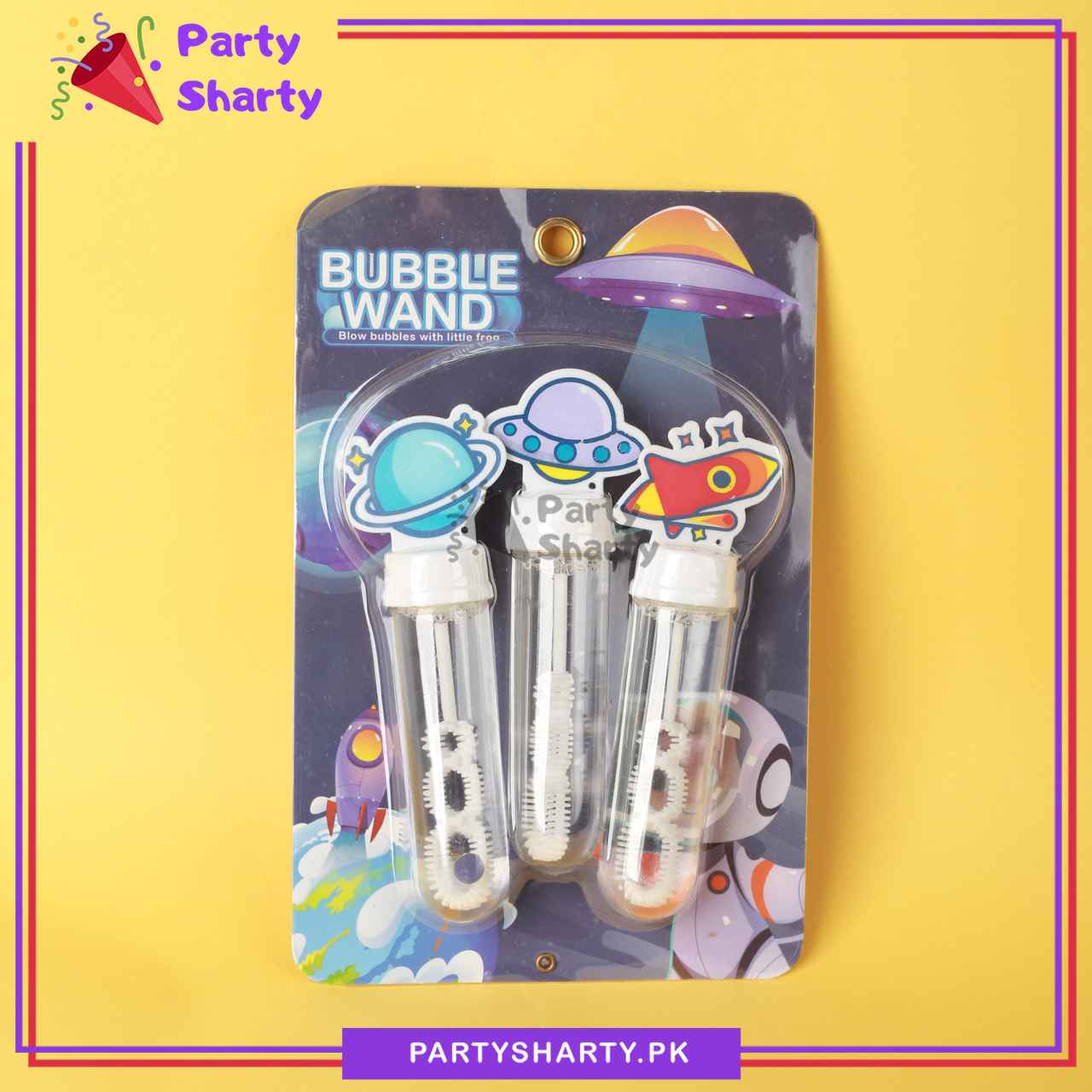 3pcs Space Theme Bubble For Space Theme Birthday Goody Bags Favor Gifts