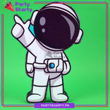 Spaceman Character Thermocol Standee For Outerspace Theme Based Birthday Celebration and Party Decoration