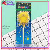 Star / Heart Shaped Sparkle Candle Birthday Party - 5cm