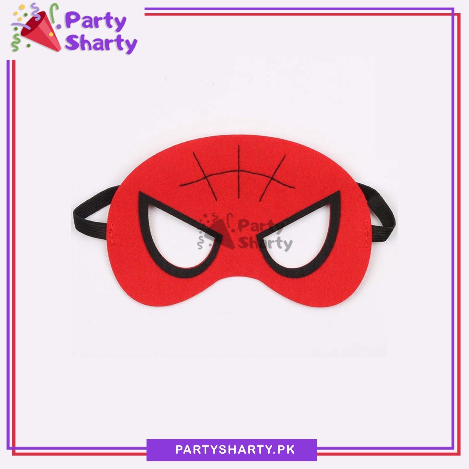 1pc Spiderman Foamic Eye Mask For Spiderman Theme Decoration & Celebration