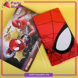 Spiderman Head Shaped Foil Balloon Set - 5 Pieces for Theme Decoration and Celebration