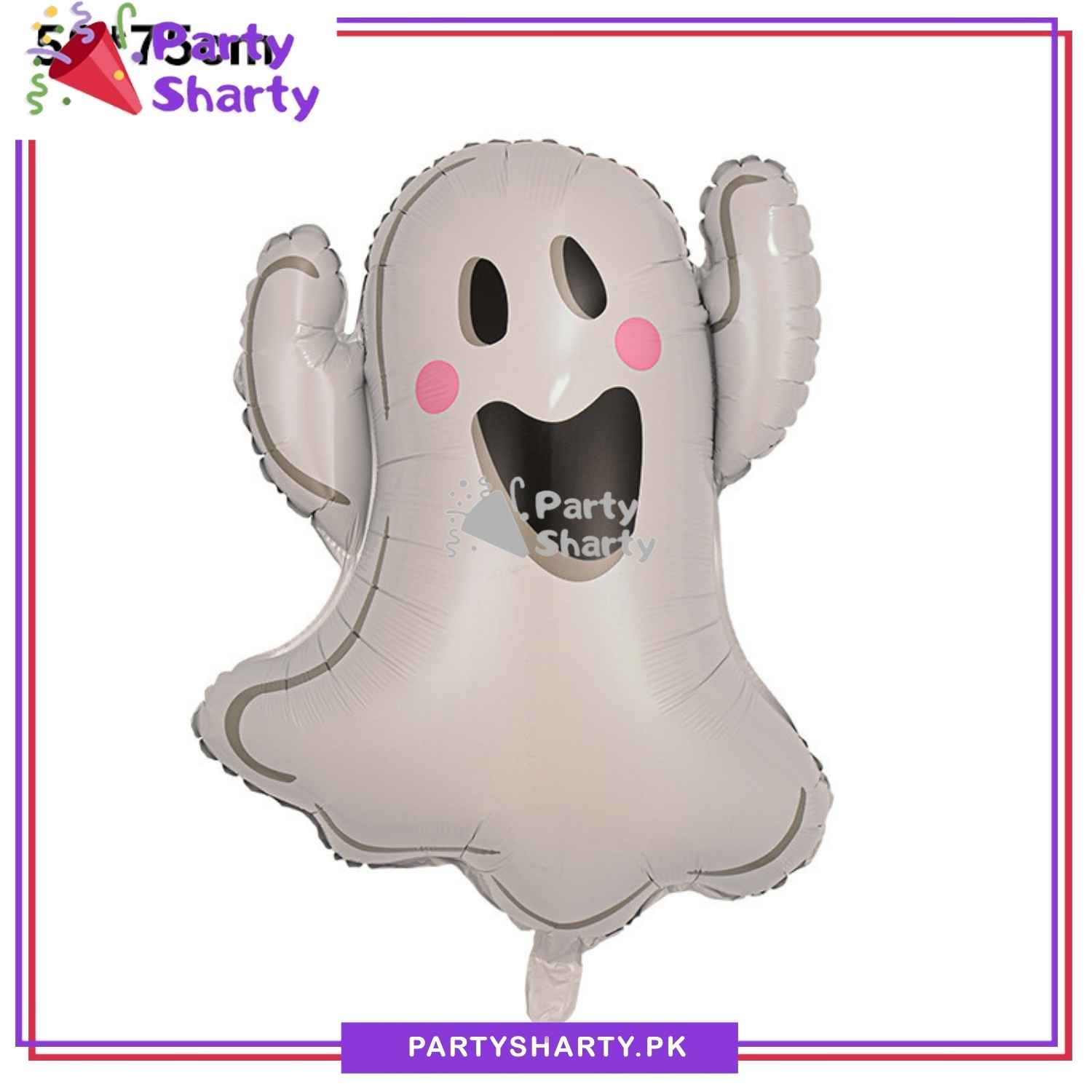 Spooky Ghost Foil Balloons For Halloween Party Decoration and Celebration