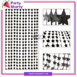 Star Shaped Fringes / Foil Curtains Best for Back Drop Wall Decoration for Birthday and Parties Celebration