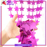 Star Shaped Fringes / Foil Curtains Best for Back Drop Wall Decoration for Birthday and Parties Celebration