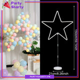 Star Shaped Balloon Stand Baby Shower Wedding Decoration Ring Balloon Stand Reusable for any occasions Party Decorations