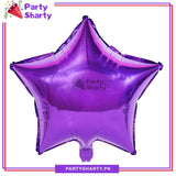 Star Shaped Foil Balloon For Party Decoration and Celebration (Pack of 2)