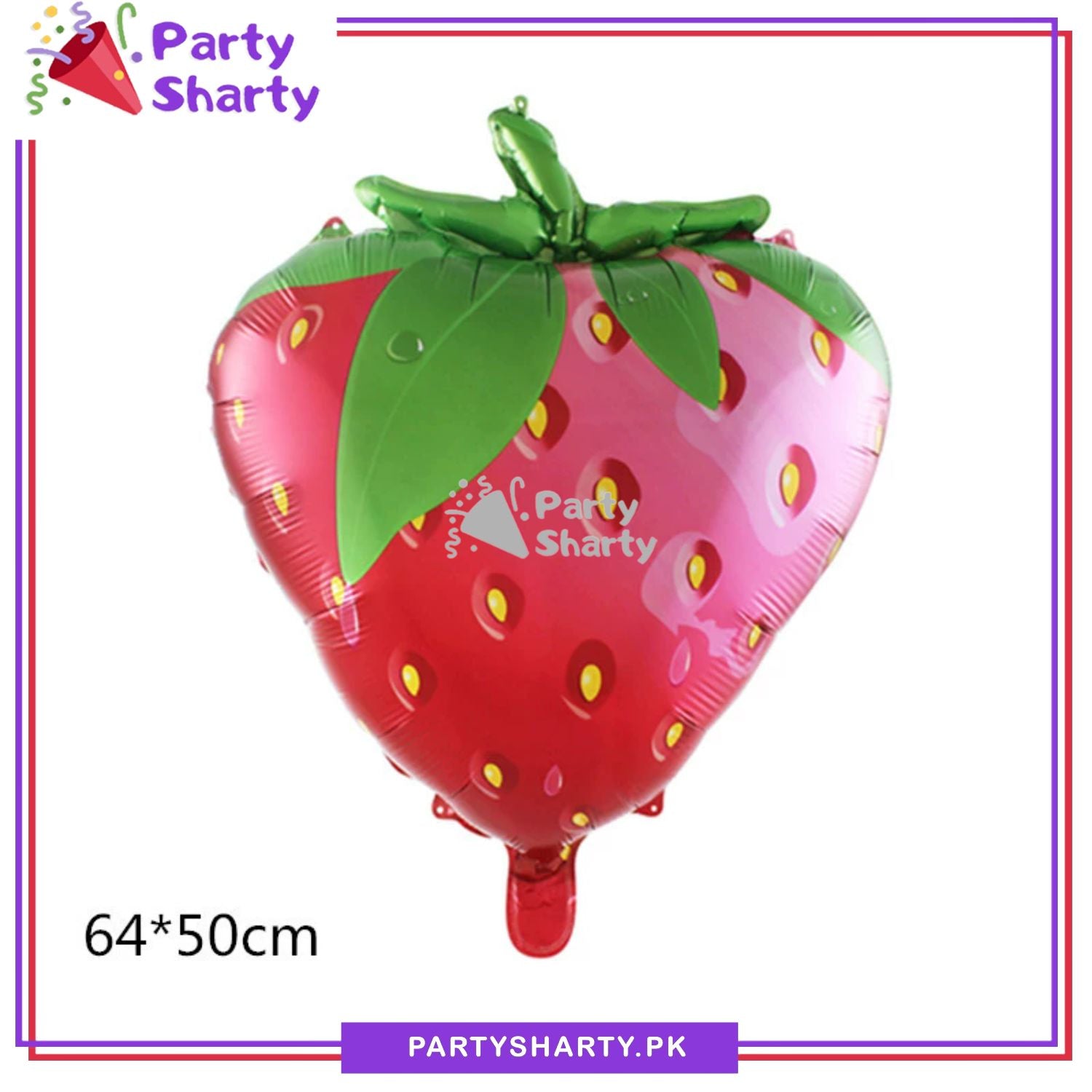 Strawberry Foil Balloon For Fruit Theme Party Decoration and Celebration