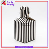 Striped Design Goody Box Pack of 10 For Birthday Party Celebrations