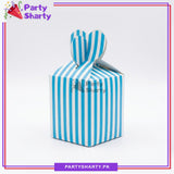 Striped Design Goody Box Pack of 10 For Birthday Party Celebrations