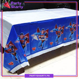 Superman Party Theme Table Cover for Birthday Party and Decoration