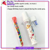 Surprise Birthday Cake Candles – Creative Catapult Candy Effect for Birthday Decoration and Celebration