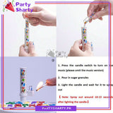 Surprise Birthday Cake Candles – Creative Catapult Candy Effect for Birthday Decoration and Celebration