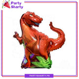 T-Rex Dinosaur Shaped Foil Balloon for Dinosaur / Dragon Theme Party Decoration