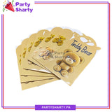 Teddy Bear Theme Goody Boxes Pack of 6 For Teddy Bear Theme Birthday Celebration