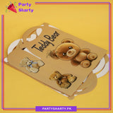 Teddy Bear Theme Goody Boxes Pack of 6 For Teddy Bear Theme Birthday Celebration