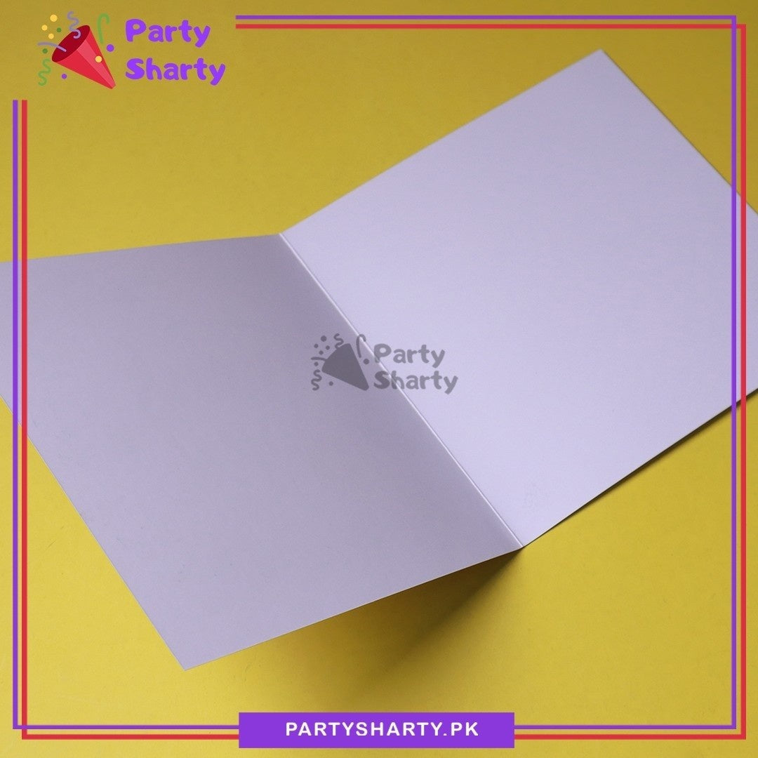 Thank You With Multi Color Mini Boxes Printed Greeting Card