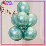 Metallic Chrome Balloons (Pack of 25) For Birthday, Wedding, Anniversary, Baby Shower Party Decoration