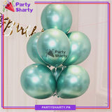 Metallic Chrome Balloons (Pack of 10) For Birthday, Wedding, Anniversary, Baby Shower Party Decoration