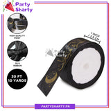 Umrah Mubarak Printed Arabic Ribbon Roll For Umrah and Gift Decoration