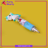 4 Colors Mini Unicorn Theme Pen Multi-Color For Unicorn Theme Giveaways / Goodies