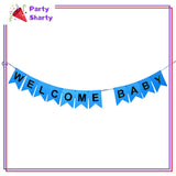 Welcome Baby Card Banner for Welcome Baby Party Decoration and Celebration
