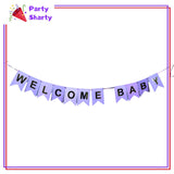 Welcome Baby Card Banner for Welcome Baby Party Decoration and Celebration