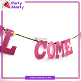 Welcome Baby Letter Foamic Banner For Welcome Baby Theme Decoration and Celebration