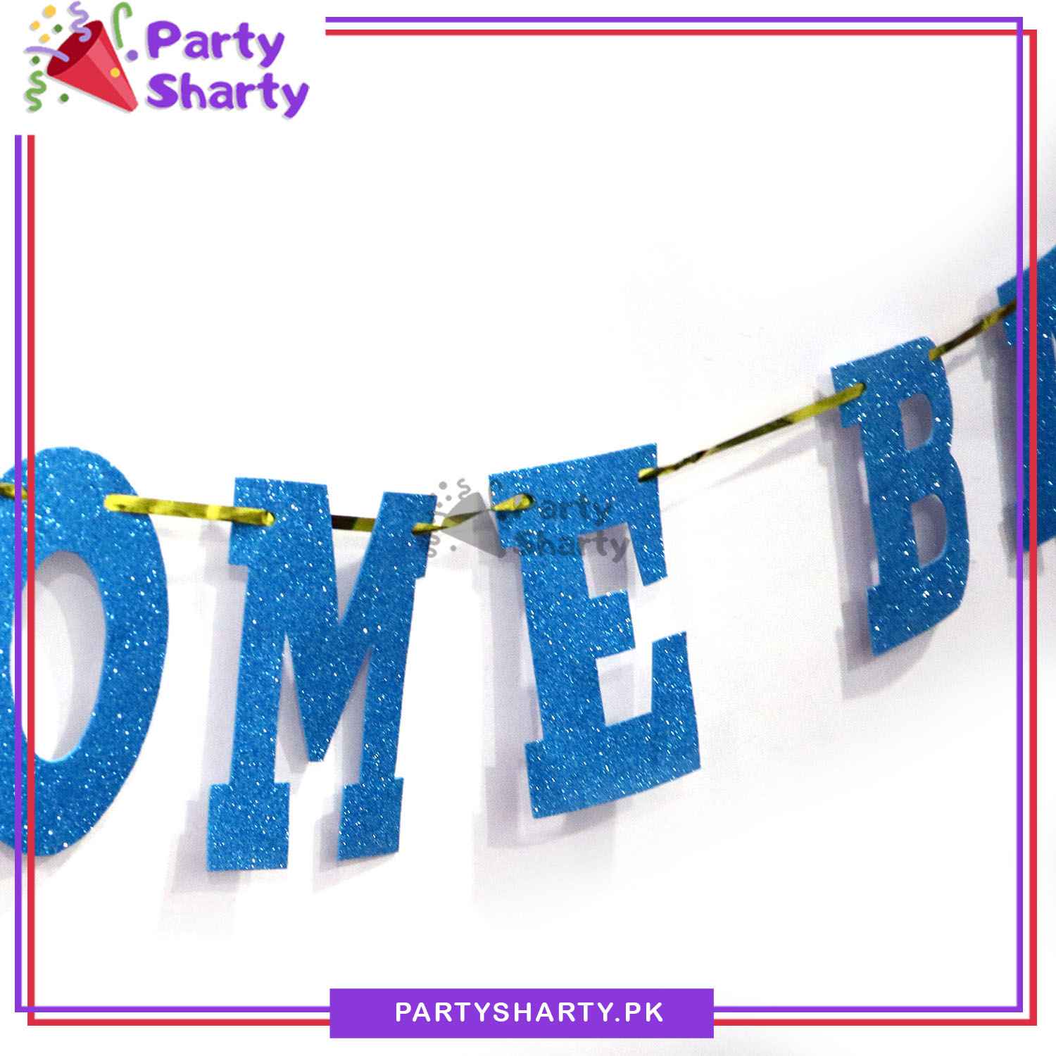 Welcome Baby Letter Foamic Banner For Welcome Baby Theme Decoration and Celebration
