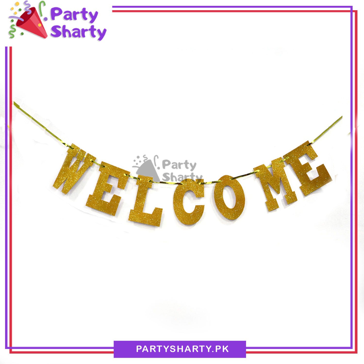 Welcome Letter Foamic Banner For Welcome Party Theme Decoration and Celebration