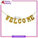 Welcome Letter Foamic Banner For Welcome Party Theme Decoration and Celebration