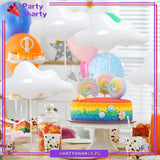 White Cloud Shaped Foil Balloon For Theme Decoration and Celebration