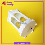 White Color Lantern Shaped LED light Candle Decorative Led Hanging Lamp