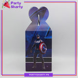 Avengers Theme Goody Boxes Pack of 10 For Avengers Theme Birthday Decoration and Celebration
