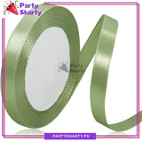 1/2 inch Satin Ribbon Roll For Birthday, Anniversary, Bridal Shower, Baby Shower and Gift Decoration