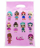 D-1 Lol Doll Theme Goody Bag Pack Of 10 Lol Doll Theme Favor Bags