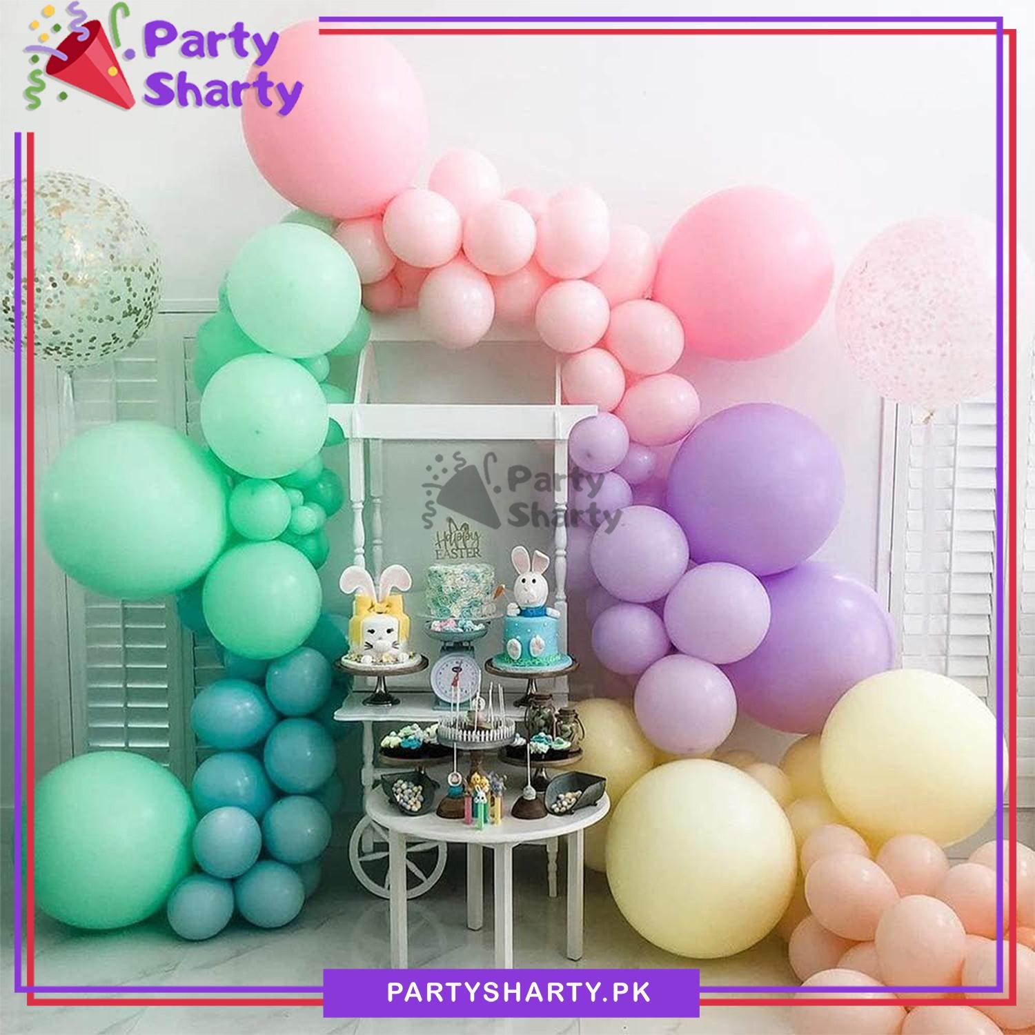 18inch Macron Series Pastel Color Latex Balloon for Birthday Party and Decoration